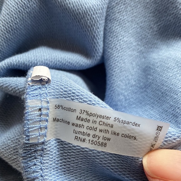 Sundays Kimono Sleeve Top Blue Size Medium - Picture 12 of 14